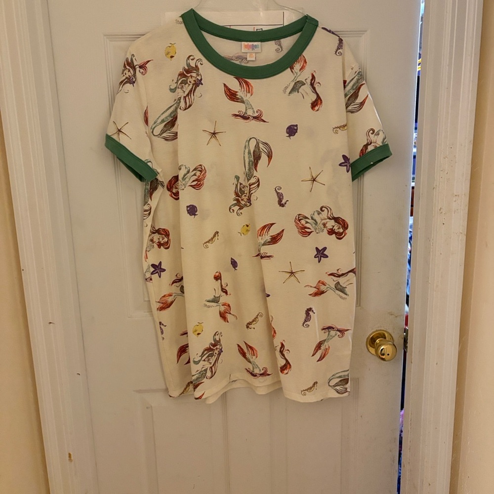 Bundle of Ocean: Mermaid themed tops- LuLaRoe, Torrid Women's Tops sz 18 - Picture 7 of 14